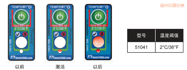 湖州溫度指示標簽 累計下降溫度的標簽