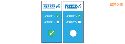 宜賓溫度指示標簽 冷凍檢查 Thermolabels