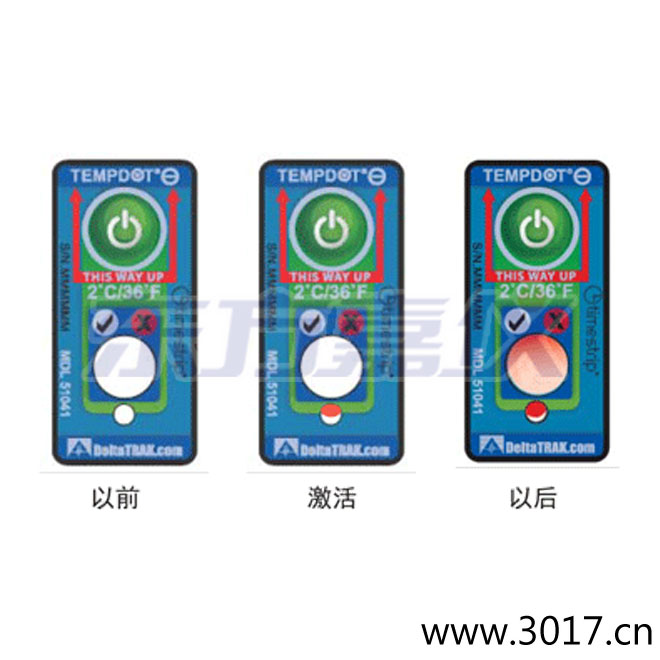 溫度指示標(biāo)簽 累計下降溫度的標(biāo)簽